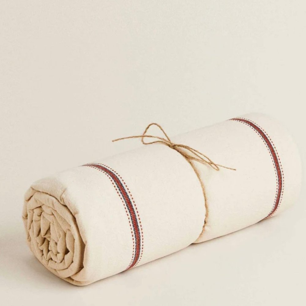 NWOT Zara Home Camping Picnic Blanket